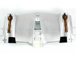 Flightline 1.6M P-38L Silver Main Middle Wing